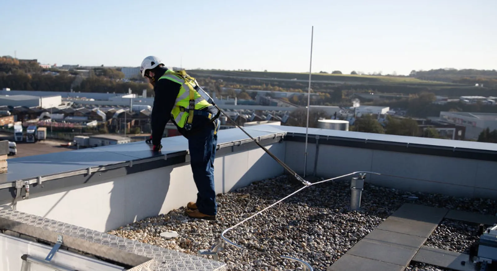 Easy Line Fall Protection System Hệ thống dây cứu sinh ngang Kee Line® để chống rơi ngã - Kee Safety